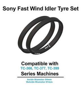 Sony Fast Wind Idler Tyre Set - Picture 1 of 2
