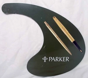 Vintage 1970's Parker 61 fountain pen shop display advertising sign - c.1975-82 - Picture 1 of 1