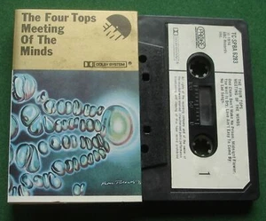 The Four Tops Meeting Of The Minds inc No Sad Songs + Cassette Tape - TESTED - Picture 1 of 2