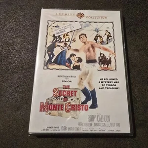 The Secret of Monte Cristo Monty Berman Warner Archive DVD New Sealed - Picture 1 of 6
