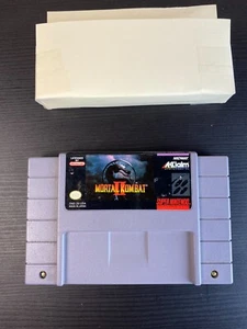 Mortal Kombat II 2 Super Nintendo gioco SNES - Foto 1 di 4