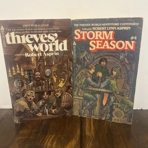 Thieves' World by Robert L. Asprin 1st Printing October 1979 & Storm Season PB - Picture 1 of 7