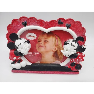 Disney - Mickey and Minnie Photo Frame 4 x 6 - Image 1 of 2