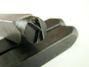 3/8" Buchstabe "K" Stempel-Locher-Handwerkzeug-Goldbarren-Silber-Anhänger-Metall-Leder - Bild 1 von 2