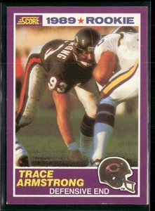1989 Score Supplemental #440S Trace Armstrong Chicago Bears - Picture 1 of 2