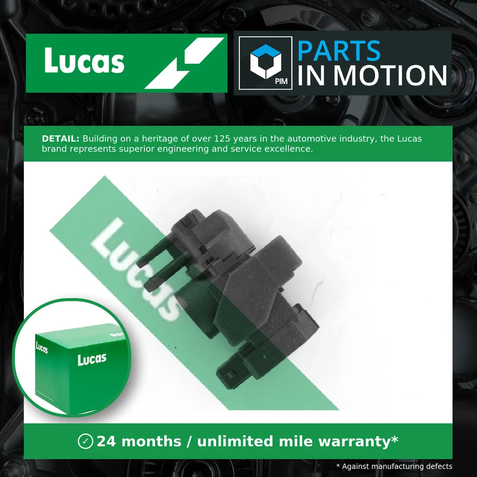 Pressure Converter Valve fits RENAULT AVANTIME DE01 2.2D 02 to 03 G9T712 Lucas - Image 1 of 4