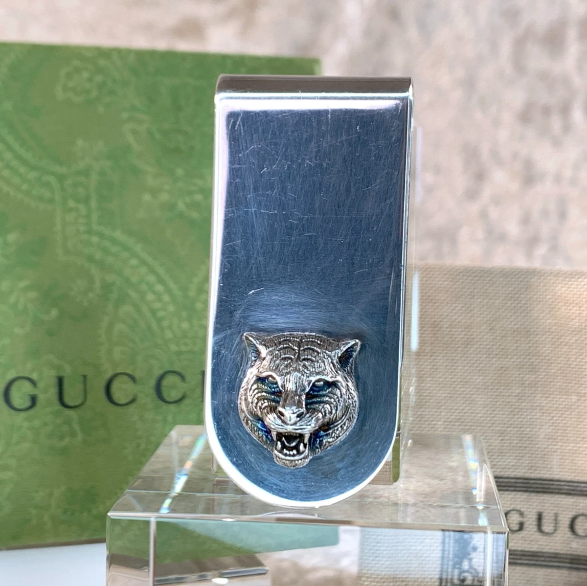 Gucci Silver Money Clip Wallets for Men for sale | eBay