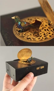RARE Antique 19thC French Blaise Bontem Singing Song Bird Automaton Music Box - Picture 1 of 17