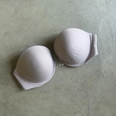 NWT Felina Cream Molded Foam strapless Bra Intimates Nude (36C) - Image 1 of 4