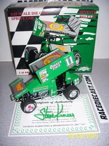 STEVE KINSER #11 "1997 QUAKER STATE 7TH RELEASE WOO SPRINT CAR 1/25 GMP - Picture 1 of 1