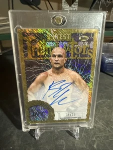 2024 Topps Finest UFC BJ Penn Intimidators Auto Gold Shimmer /39 - Picture 1 of 2
