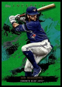 2021 Topps Inception #54 Bo Bichette Green - Picture 1 of 2