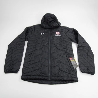 Chaqueta Bradley Braves Under Armour ColdGear Para Hombre Negra Nueva Foto 1 de 4