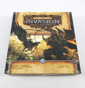 WARHAMMER INVASION LCG Board Game Core Set COMPLETE Used FFG 2009 OOP - Picture 1 of 7