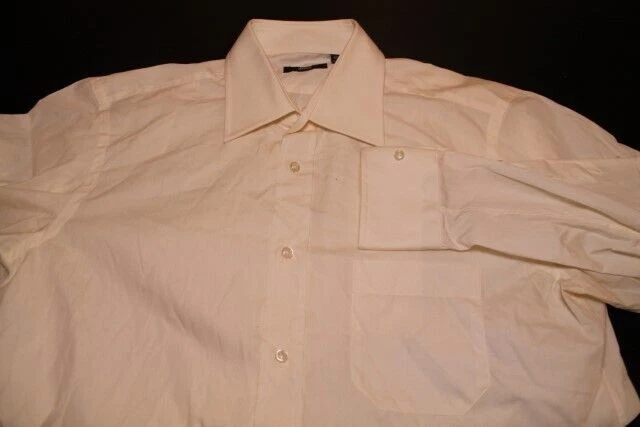 HUGO BOSS Camicia 40 Crema Molto Buona #V0813 - Immagine 1 di 1