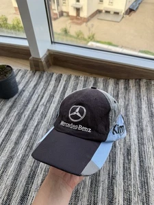 GORRA SNAPBACK MERCEDES BENZ VINTAGE CARRERAS FORMULA ONE KIMI NEGRA TALLA ÚNICA - Imagen 1 de 13