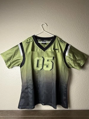 Vintage Youth Fubu Jersey XL Green Black - Image 1 of 4