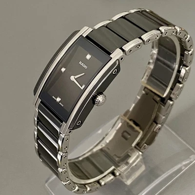 Ladies genuine Rado Integral Diamond ceramic Designer Watch R20613712 RRP £2100 - Image 1 of 4