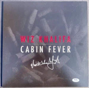 Wiz Khalifa Signed Autographed Cabin Fever Vinyl Record Taylor Gang Psa/Dna Coa - Picture 1 of 4