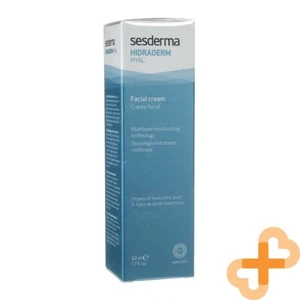 SESDERMA Hidraderm Hyal Moisturizing Facial Cream 50ml with Hyaluronic Acid - Picture 1 of 24