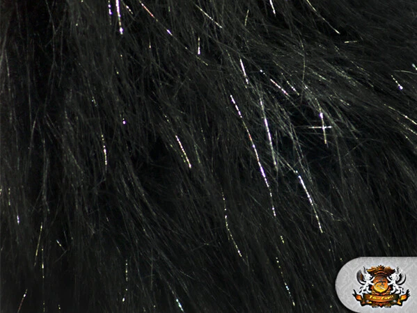 Tela de oropel brillante pila larga de piel sintética / 60" de ancho / se vende por yarda Foto 1 de 1