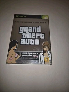 Grand Theft Auto Double Pack Xbox Original With Manuals And Maps - Picture 1 of 5