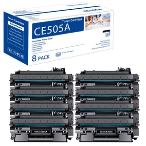 High Quality 05A CE505A Toner for HP LaserJet P2055dn P2035 P2035n Printer - 8PK - Imagen 1 de 8