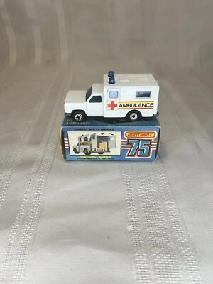 1977 Lesney Matchbox Superfast #41 Ambulance w/Original Box made in England - Image 1 of 4