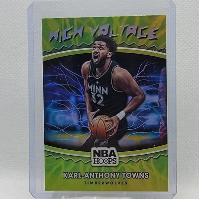 2021-22 Panini Hoops Basketball Karl-Anthony Town High Voltage - Image 1 of 2