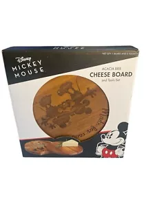 Nuevo juego de herramientas y tablero de queso Mickey Mouse de Disney - Imagen 1 de 5