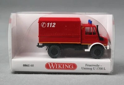 WIKING 086160/0861 60 H0,1:87 Feuerwehr - Unimog U 1700 L - NEUHEIT 2024! - Bild 1 von 4