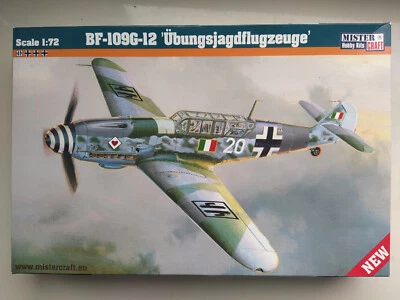 BF-109G-12 Übungsjagdflugzeuge, 1:72-Mister Craft(SPEDIZIONE TRACCIATA) - Immagine 1 di 3
