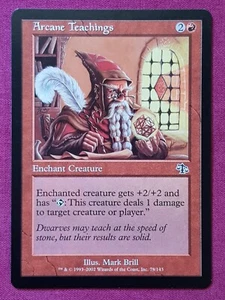 Magic The Gathering JUDGMENT ARCANE TEACHINGS red card MTG - Picture 1 of 2