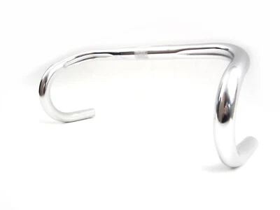 Zoom Alutech klassischer Rennlenker silber breite 38,0 | 42,0 cm  Durchm.25,4mm - Bild 1 von 4