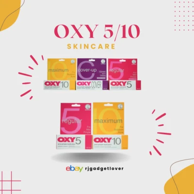 OXY 5/10 Cover up Face Acne Pimple Medication Cream  - Benzoyl Peroxide - Image 1 of 4