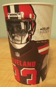 Cleveland Browns Joe Haden #23 100 % Dawg Pound Pepsi 32 Unzen Souvenir Tasse - Bild 1 von 8
