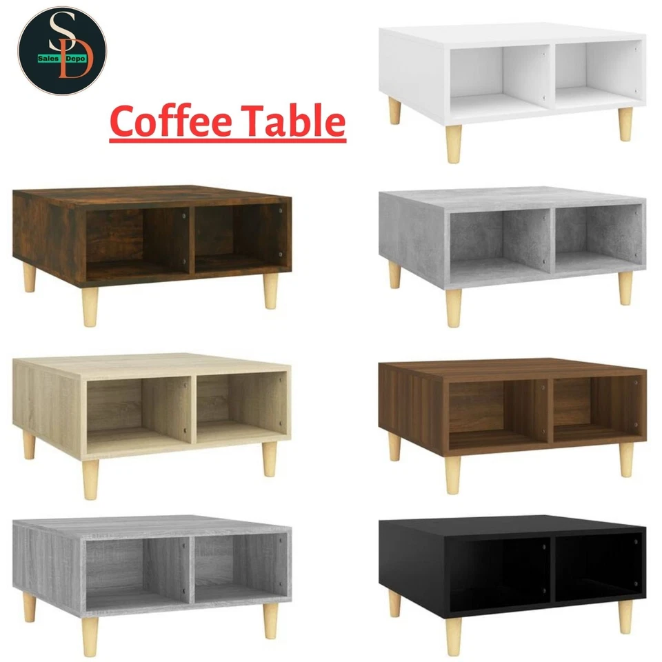 Coffee Table Couch Table Hall End Centre Accent Table Engineered Wood vidaXL - Image 1 of 1