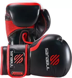 Essential Gel Boxing Gloves for Men & Women, Kickboxing MMA, Muay Thai Gloves an - Picture 1 of 20