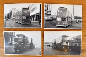 8 bus photographs (5.5" x 3.5"): Liverpool City Transport 1960s selection - Picture 1 of 2