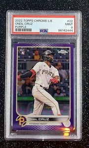 Oneil Cruz 2022 Topps Chrome Rookie Logofractor /250 #128 PSA 9 - Picture 1 of 2
