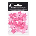 6 Pack Little Birdie Janice Paper Flowers 25/Pkg-Precious Pink CR94210