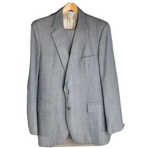 Botany 500 Joslins Mens 2 piece Suit Rose Grey w/Pinstripes See Desc for Measure - Picture 1 of 17