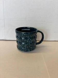 Starbucks 2023 Winter Blue & White Sub-Zero Splatter Keramik 12 oz Becher Kaffee - Bild 1 von 3