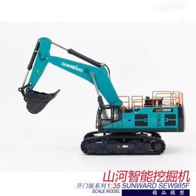 1:35 SUNWARD SWE985F Excavator Construction Machine Equipment Diecast Model - Image 1 of 4