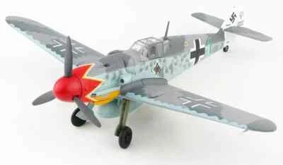 Bf-109G-6 Verde 1 Hermann Graf JG50, Settembre 1943, 1:48 Hobby Master - Immagine 1 di 4