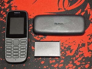 Nokia 105 4th Edition (2019) Black Unlocked SIM FREE Phone with TORCH TA-1203 #3 - Afbeelding 1 van 12