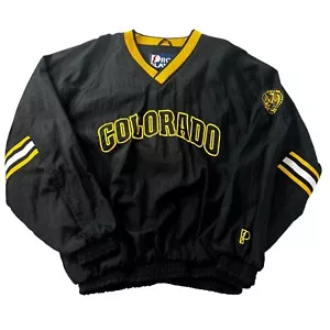 Pro Player Colorado Buffaloes Collegiate Windbreaker Nylon Vintage 90s Y2K M - Picture 1 of 12