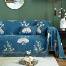 Home Sofa Cover 1/2/3/4/5 Seat Fringe Corner Sofa Towel Throw Luxury Jacquard