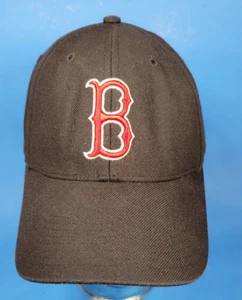 Nike MLB Cap/Hat Boston Red Sox Black Embroidered One Size Hook & Loop - Picture 1 of 7