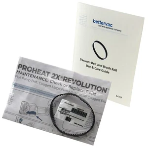 Bissell #1606418 Proheat 2X Revolution & 2X Revolution Pet Deluxe Belt - Genuine - Picture 1 of 1